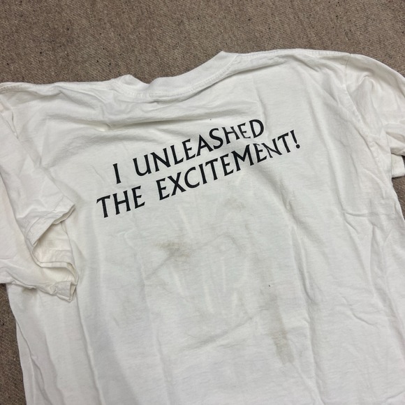 Vintage Mississauga Ice dogs Shirt Mens XL White 1990s - Picture 9 of 10